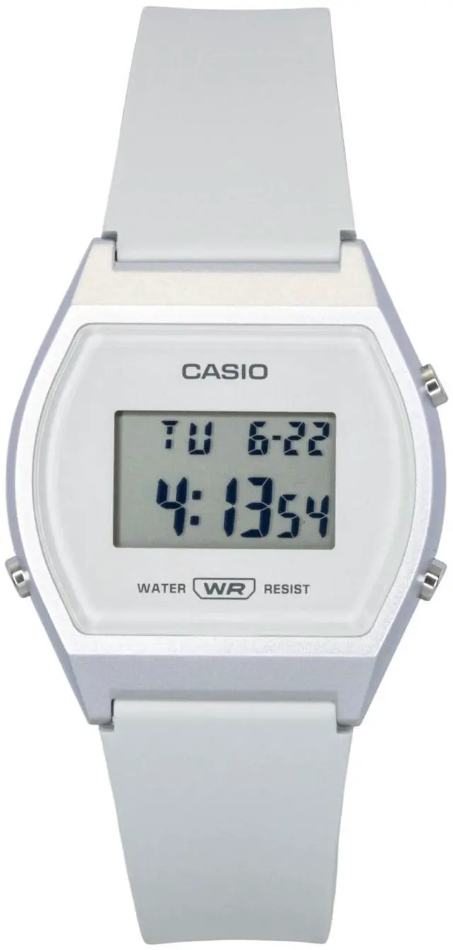 Main image of Casio Digital Resin Strap White Dial Quartz LW-204-7A Unisex Watch