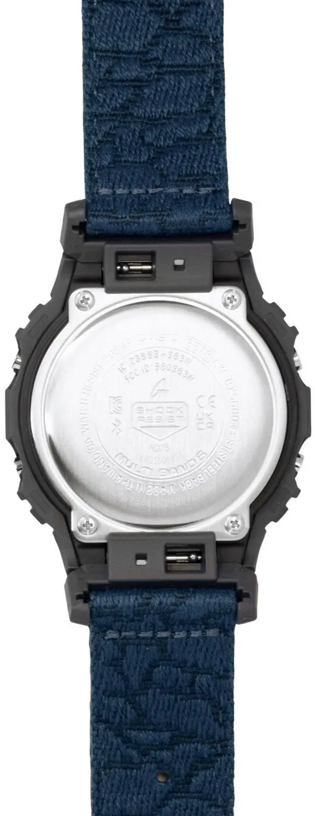 Alt view image 5 of 5 - Casio G-Shock GW-BX5600CBG-2 Earth Day Solar Bluetooth Navy Cloth Mens Watch