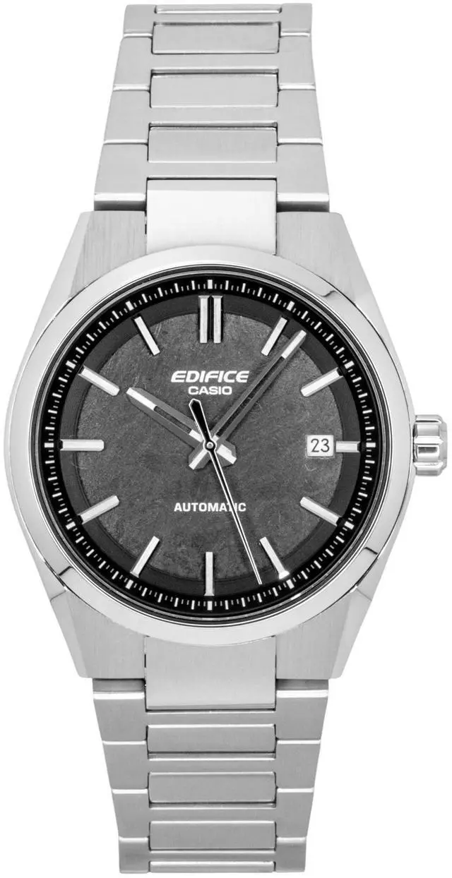 Main image of Casio Edifice Analog Stainless Steel Black Dial Automatic EFK-110D-1A 100M Men's Watch