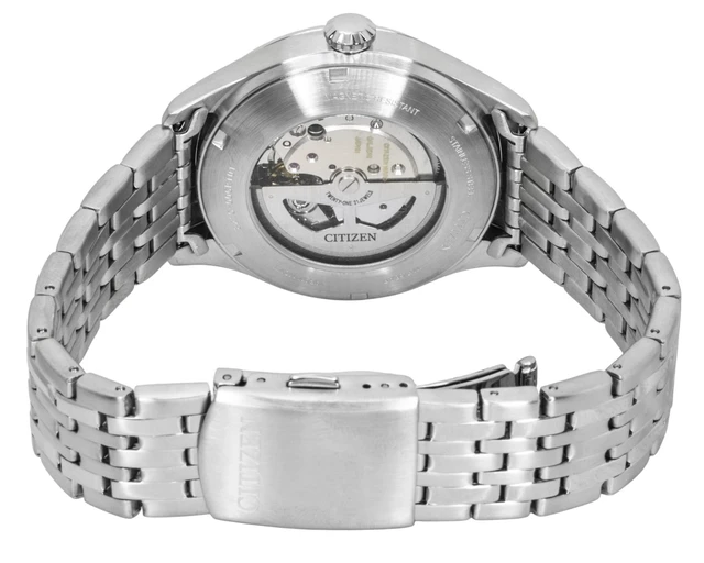 Alt view image 3 of 6 - Citizen Stainless Steel Blue Dial Automatic NJ0240-55L Men's Watch