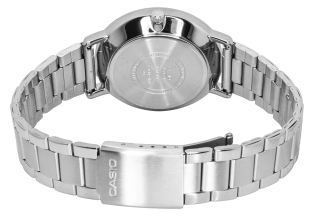 Alt view image 3 of 6 - Casio Analog Stainless Steel Blue Dial Quartz MTP-VT05D-2E Men's Watch