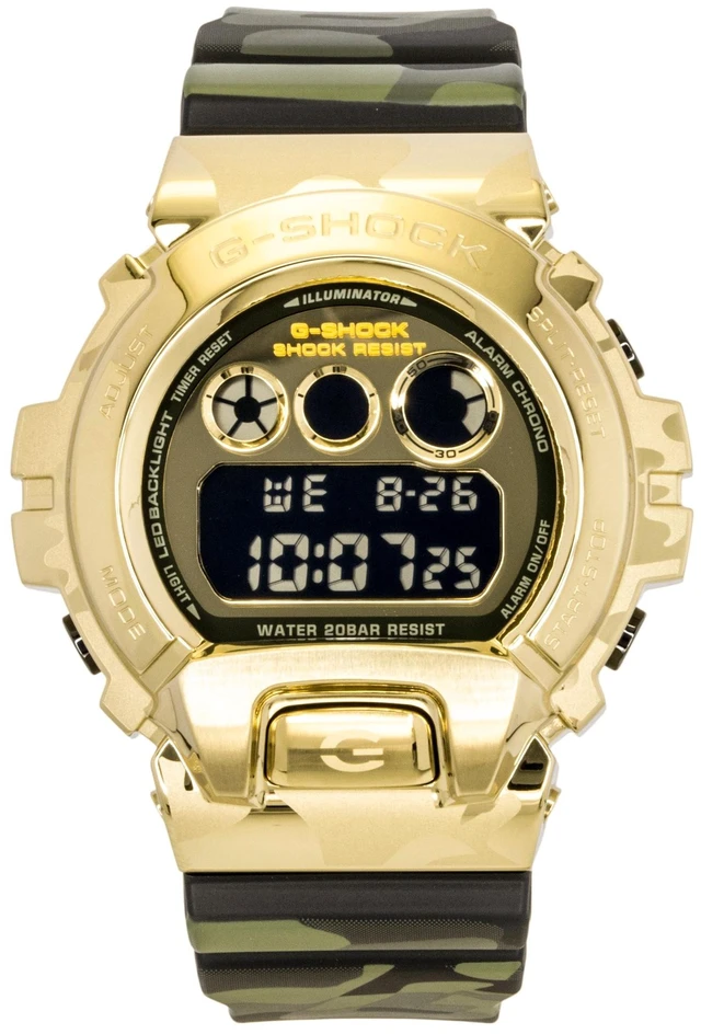 Main image of Casio G-Shock Digital Resin Strap Quartz GM-6900CMG-3 200M Men's Watch
