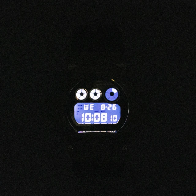 Alt view image 2 of 7 - Casio G-Shock Digital Resin Strap Quartz GM-6900CMG-3 200M Men's Watch