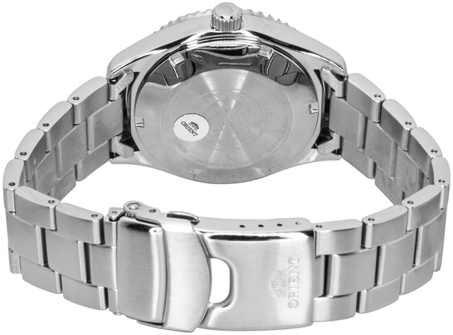 Alt view image 4 of 7 - Orient Mako Sport Stainless Steel Green Dial Automatic Diver's RA-AC0Q13E 200M Men's Watch