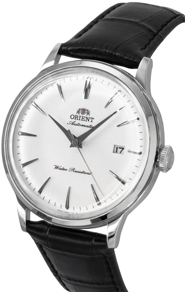 Alt view image 2 of 6 - Orient Classic Bambino Leather Strap White Dial Automatic RA-AC0031S Men's Watch
