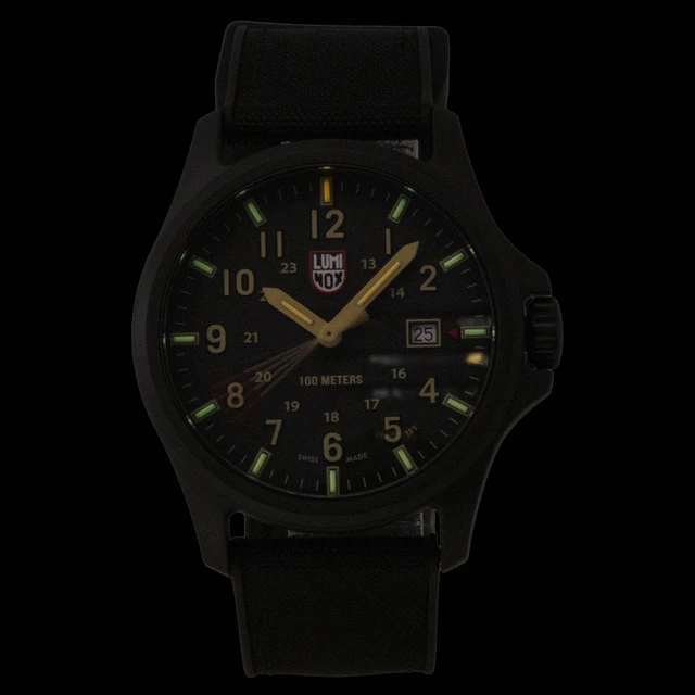 Alt view image 2 of 7 - Luminox Atacama Field Rubber Strap Black Dial Quartz XL.1970.2 100M Men's Watch