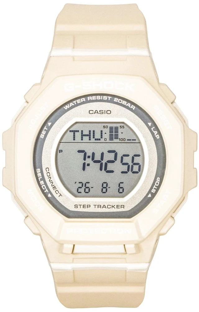 Main image of Casio G-Shock Smartphone Link Digital Bio-Based Resin Strap Quartz GMD-B300-7 200M Women's Watch
