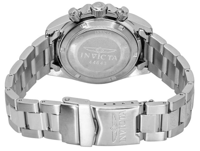 Alt view image 4 of 7 - Invicta Speedway Roulette Casino Chronograph GMT Stainless Steel Black Dial Quartz 44643 200M Men's Watch