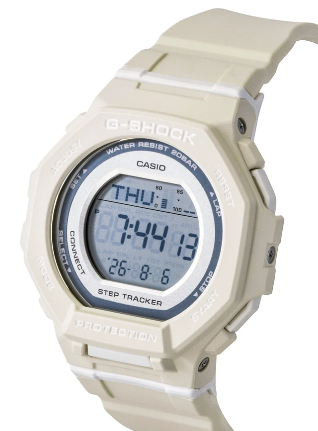 Alt view image 3 of 7 - Casio G-Shock Smartphone Link Digital Bio-Based Resin Strap Quartz GMD-B300-7 200M Women's Watch