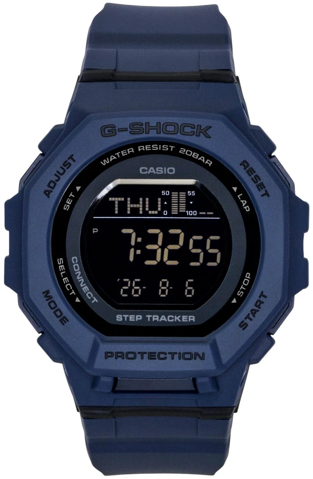 Main image of Casio G-Shock Smartphone Link Digital Bio-Based Resin Strap Quartz GMD-B300-2 200M Women's Watch