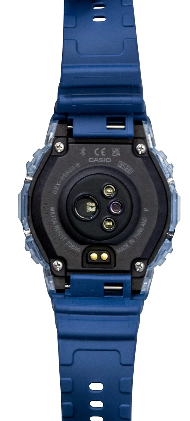 Alt view image 4 of 7 - Casio G-Shock G-Lide Smartphone Link Digital Bio-Based Resin Strap Solar GBX-H5600-2 200M Men's Watch