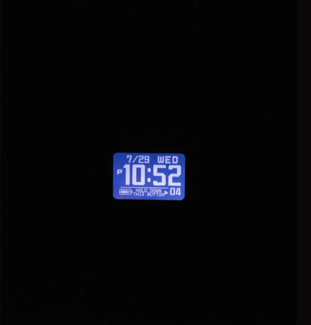 Alt view image 2 of 7 - Casio G-Shock G-Lide Smartphone Link Digital Bio-Based Resin Strap Solar GBX-H5600-1 200M Men's Watch