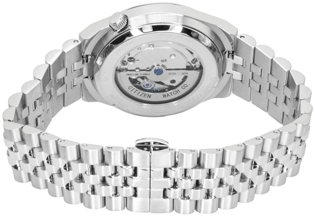 Alt view image 7 of 7 - Citizen Tsuyosa 60 Stainless Steel Black Dial Automatic NK0020-55E Mens Watch