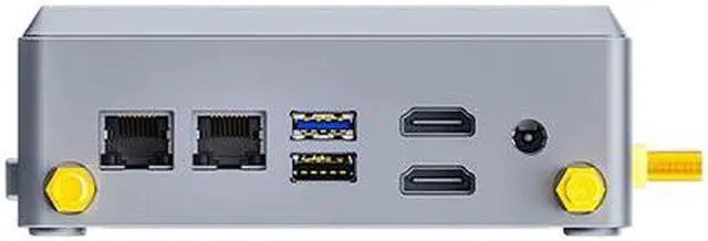 Alt view image 4 of 6 - Maxtang Mini PC Intel Alder Lake N100 (up to 3.4GHz), M.2 SSD, Fanless Desktop Computer Support 4K Dual Display/HDMI/USB3.2/WiFi RJ45 for Office, Business, Home 16gb / 512gb ssd Windows 11 Pro
