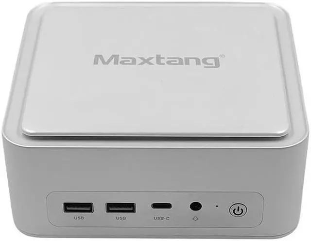 Main image of Maxtang Mini PC Gaming Ryzen 8845HS [up to 5.1GHz] DDR5 5600MHz [up to 96GB] Ram M.2 2280 NVMe Quiet Mini Desktop Computer USBC4 LAN [2.5GbE] Security Lock White 16GB RAM / 512G SSD Windows 11 Pro