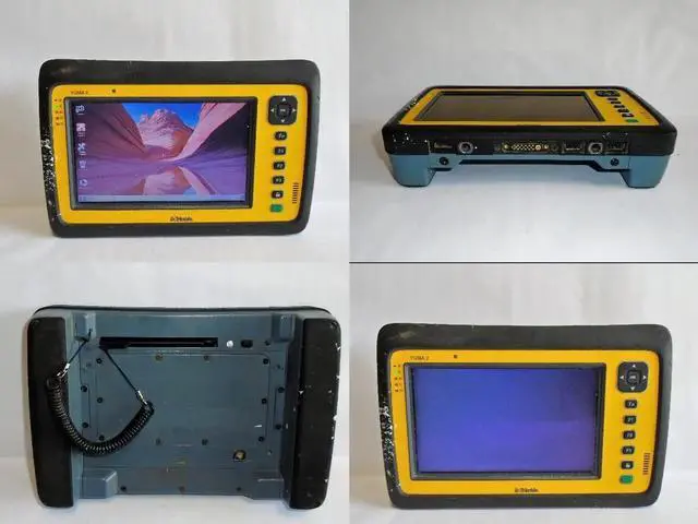 Alt view image 2 of 3 - Trimble YUMA 2 Rugged Tablet Atom N2600 1.60GHz 4GB/128GB w/ Battery, AC Adapter