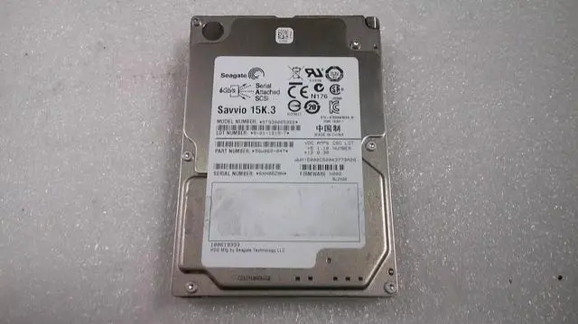 Main image of Seagate Savvio 15K.3 ST9300653SS 300GB 15000 RPM 64MB Cache SAS 6Gb/s 2.5" Internal Enterprise Hard Drive Bare Drive