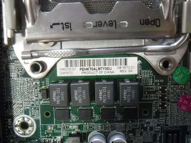 Alt view image 4 of 4 - HP 800362-001 ProLiant XL170R Gen9 System Board 768702-001