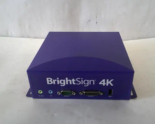 Main image of Brightsign 4K Digital Signage Media Player Purple 4K1142-WW