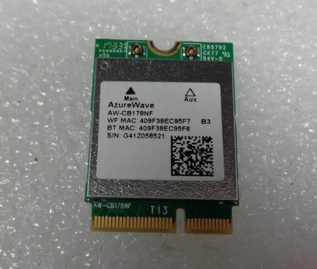 Main image of Azurewave AW-CB178NF WLAN+BTCombo Module IEEE 802.11a/b/g/n/ac Bluetooth