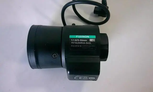 Alt view image 2 of 4 - Fujinon Fujifilm YV10x5HR4A-SA2L 1:1.6/5-50mm Varifocal Lens