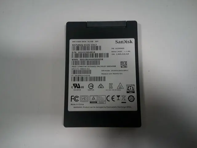 Main image of HPE DX300512A5xnEMLC 512GB X300S 2.5" StoreServ SSD 782409-001