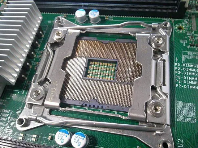Alt view image 2 of 5 - SuperMicro X10DRI-T4+ Dual Xeon LGA2011 V3 V4 4x10GBe LAN Server Motherboard