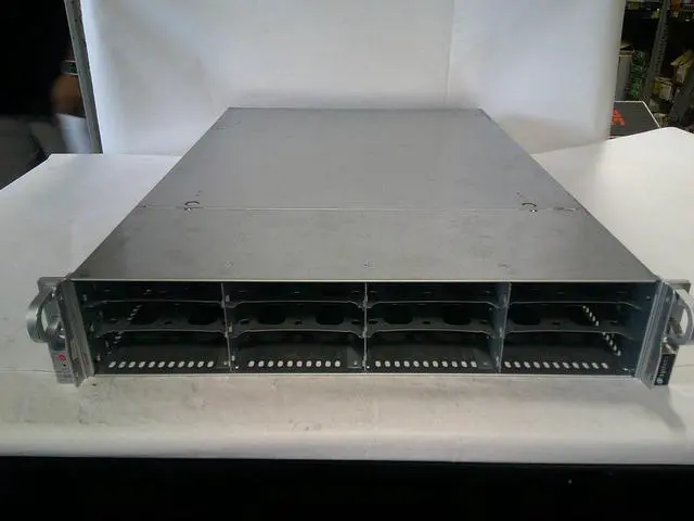 Main image of SuperMicro CSE-826 2U 12-Bay 2.5" Server Chassis w/ BPN-SAS3-826EL1 Backplane Board