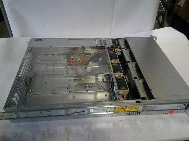 Alt view image 5 of 7 - SuperMicro CSE-826 2U 12-Bay 2.5" Server Chassis w/ BPN-SAS3-826EL1 Backplane Board
