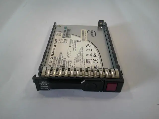 Alt view image 3 of 3 - HP Intel SSD DC S3700 SSDSC2BA100G3P 100GB 6Gbs 2.5" SATA SSD 691842-001