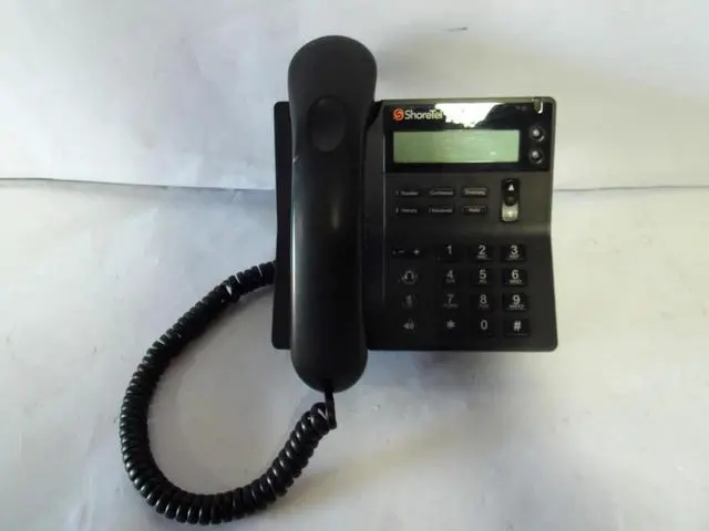 Alt view image 2 of 4 - ShoreTel IP420G Gigabit VoIP Business Phone  2-Line Display