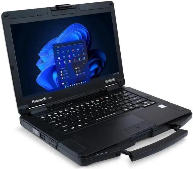 Main image of Panasonic Toughbook FZ-55 MK3, FZ-55J2601BM, 14" FHD Multi-Touch, Intel Core i5-1345U, 16GB, 512GB OPAL SSD, Infrared Webcam, 4G LTE, Windows 11 Pro
