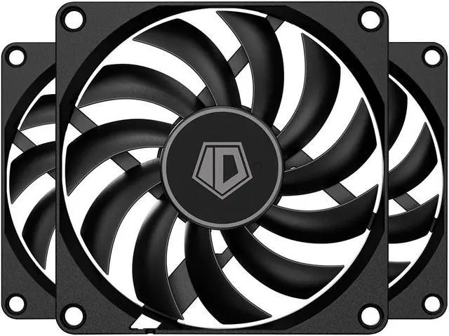 ID-COOLING NO-8010-PWM Case Fan 80*10mm Mini Fan All Black CPU