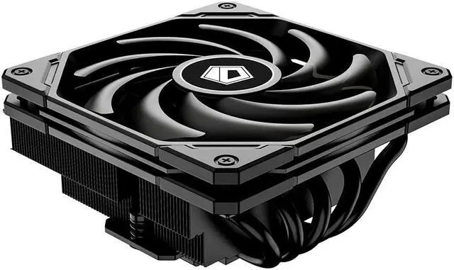 Main image of ID-COOLING IS-55 Black Desktop CPU Cooler Low Profile 57mm Height CPU Air Cooler 5 Heatpipes 120x120x15mm Slim Fan, CPU Fan for Intel LGA1700/115X/1200; AMD AM4/AM5