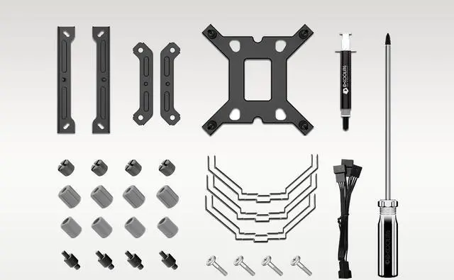 Alt view image 7 of 7 - ID-COOLING SE-207-XT Slim 135mm Height All-Black CPU Cooler 7 Heat Pipes Dual-Tower CPU Air Cooler with 120mm PWM Fan TDP 220W, CPU Fan for Intel 1700/1200/115X, AMD AM5/AM4