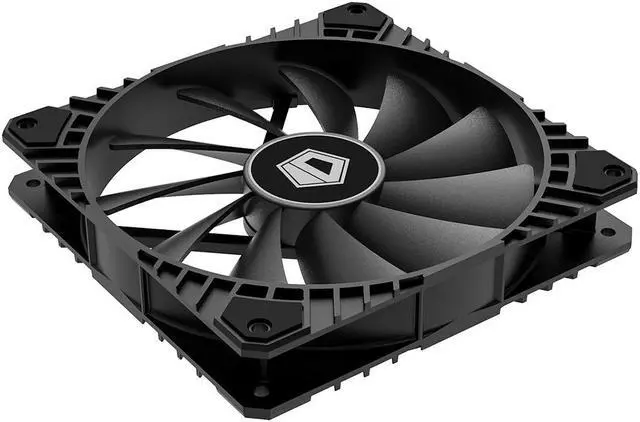 Alt view image 3 of 6 - ID-COOLING WF-14025-XT Black 14cm PWM fan Low Profile Cooling Fan For CPU&GPU&VGA cooler Non-LED 3 Packs