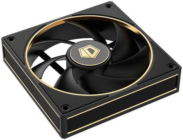 Alt view image 4 of 6 - ID-COOLING AF-127-GDL 120mm Case Fan FDB Bearing PC Fan Daisy Chain Connector Computer Fan for Radiator/CPU Air Cooler 3 Packs