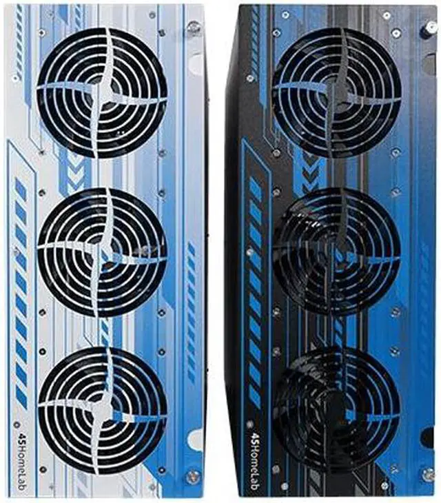 Alt view image 4 of 4 - 45Drives - 45HomeLab HL15 - 15Hot-Swap Drive Bays - Corsair 750 Power supply - CPU - Xeon Xeon Silver 4210, 10 Cores / 20 Threads - Memory - 32GB  (Premium Server) Black