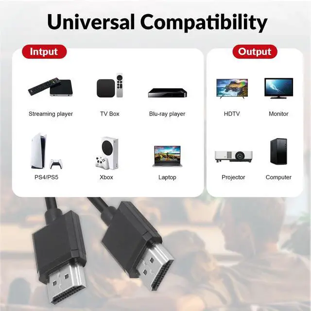 Alt view image 3 of 6 - AV Access HDMI to HDMI Cable 4.9FT/1.5M, 4K Short HDMI Cable, HDMI Male to Male Extender Cable for 3D and 4K Ultra HD TV Stick HDMI 2.0 Cord Extension Converter(HDMI Extender)