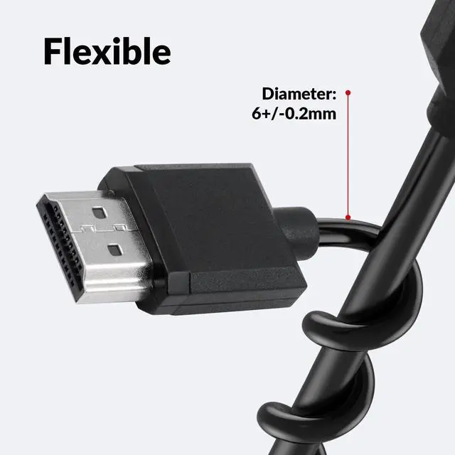 Alt view image 5 of 6 - AV Access HDMI to HDMI Cable 4.9FT/1.5M, 4K Short HDMI Cable, HDMI Male to Male Extender Cable for 3D and 4K Ultra HD TV Stick HDMI 2.0 Cord Extension Converter(HDMI Extender)