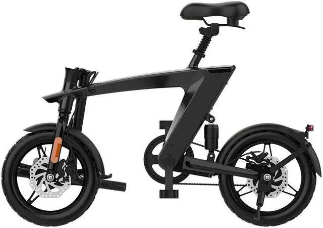 Alt view image 2 of 6 - RANDRIDE 14 Inch Small Ebike City Electric Bike, Foldable Ebike Electric Bicycle, Commuter Electric Bike, 250W Motor Max Speed 20MPH, Range 46 Miles Road Electric Bike