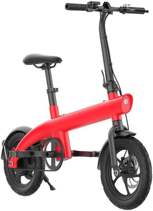 Alt view image 6 of 6 - RANDRIDE Lightweight Ebike, Small Electric Commute Bike, Mini Electric City Bike, Max Speed 20MPH City Road Ebike, Range 46 Miles Electric Bicycle