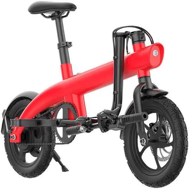 Alt view image 5 of 6 - RANDRIDE Lightweight Ebike, Small Electric Commute Bike, Mini Electric City Bike, Max Speed 20MPH City Road Ebike, Range 46 Miles Electric Bicycle