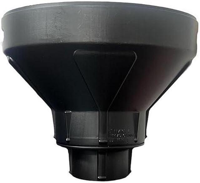 Main image of IPW Industries Inc, Heavy Duty Commercial Funnel, Large Mouth Funnel, Plastic Funnels for Gas Tank, Transmission Fluid, and Liquid, Wide Mouth Spill Free Funnel