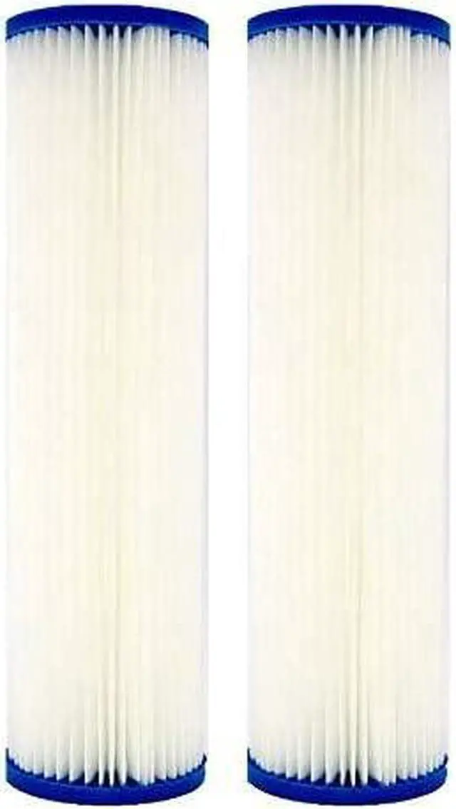 Main image of Pack of 2 Watts (WPC20-975) 9.75"X2.75" 20 Micron Pleated Sediment Filters
