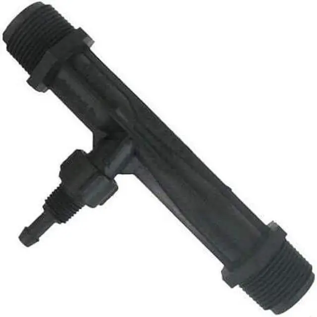 Main image of Mazzei (3090-PP) Gas/Liquid Injector - Polypropylene Black 3" MNPT