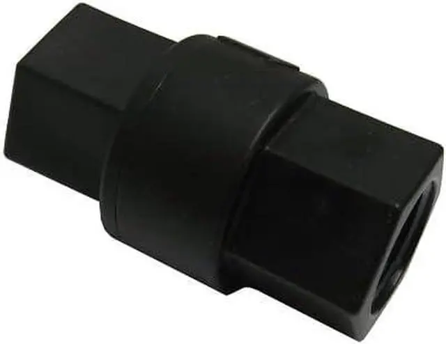 Main image of IPW Industries Inc-SMC (6940090) 694 Series PVC NSF Check Valve ; 1/4"FNPT x 1/4"FNPT Buna