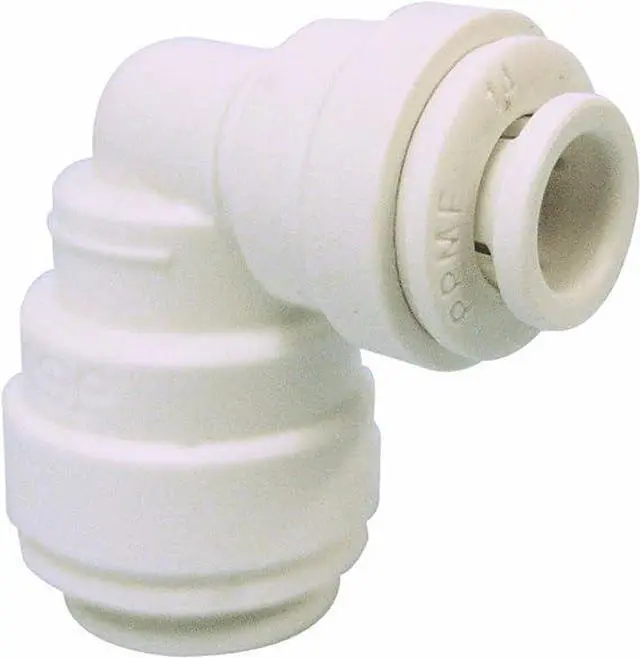 Main image of John Guest Speedfit PP211208W 3/8OD - 1/4OD Reducing Elbow, 10-Pack