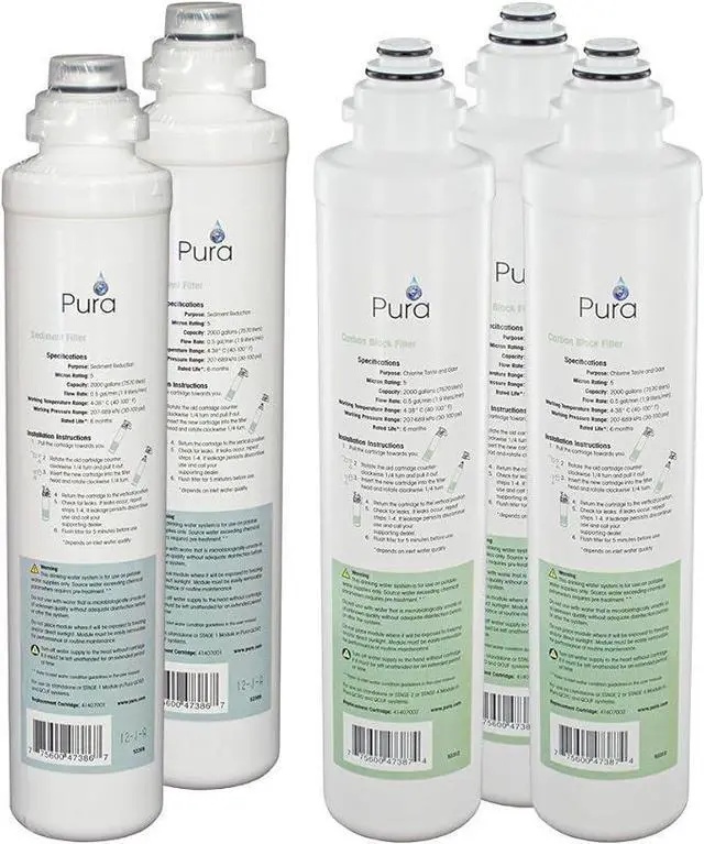 Main image of Pura 41407011 Annual Filter Replacement Kit for QCRO