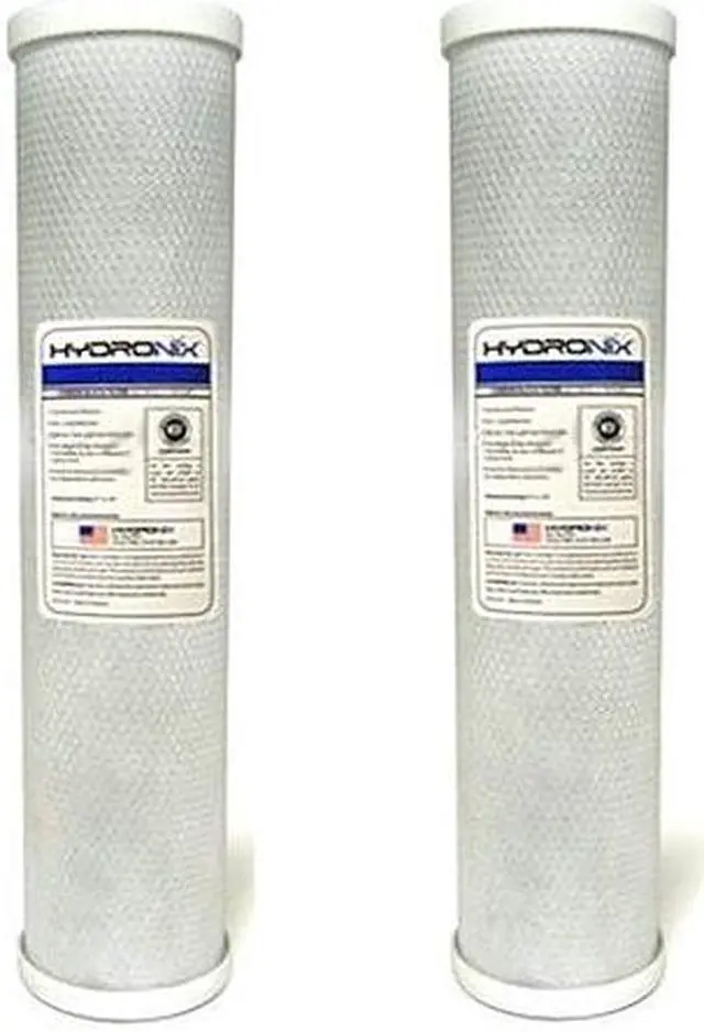 Main image of Hydronix CB-45-2005 NSF Carbon Block Filter 4.5" OD X 20" Length, 5 Micron (2 Pack)